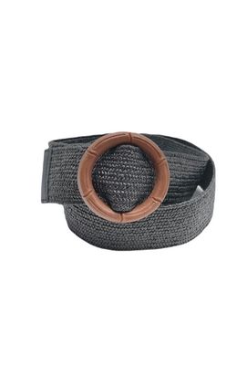 Elasticated Belt in Black