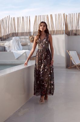 Tulle Floral Dress