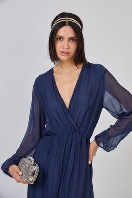 Silk Maxi Dress