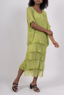 Silk Layered Dress