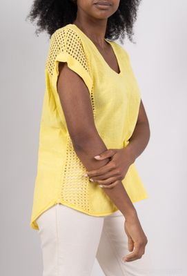Cotton Short Sleeve Top