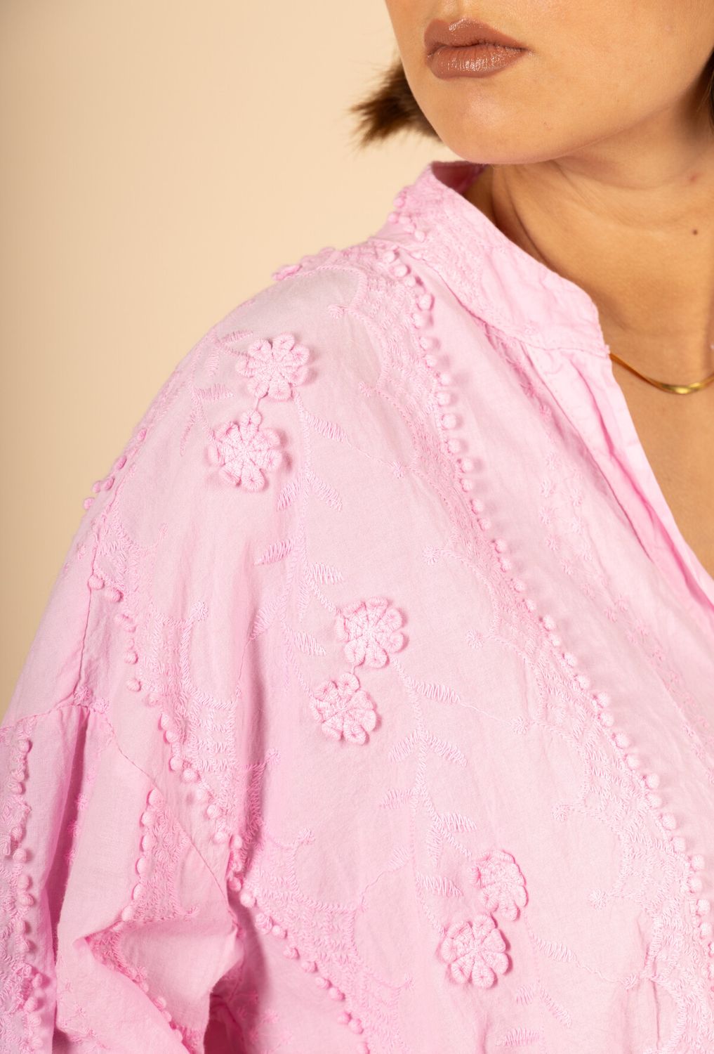 Embroidered Cotton Blouse