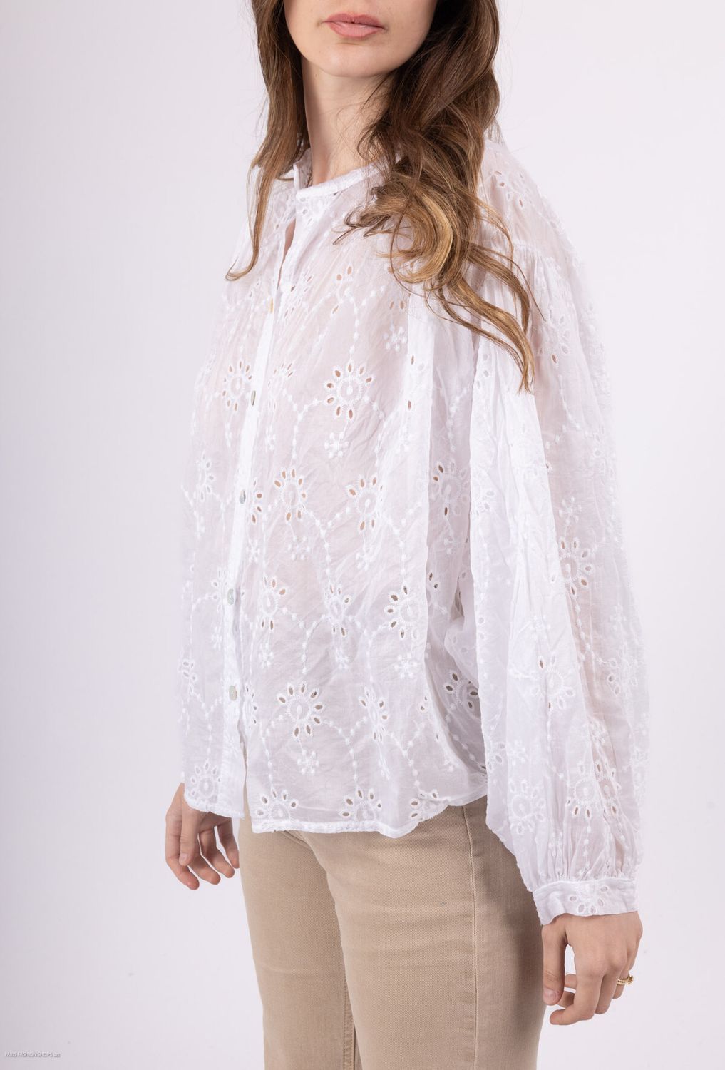 Cotton Broderie Anglaise Blouse