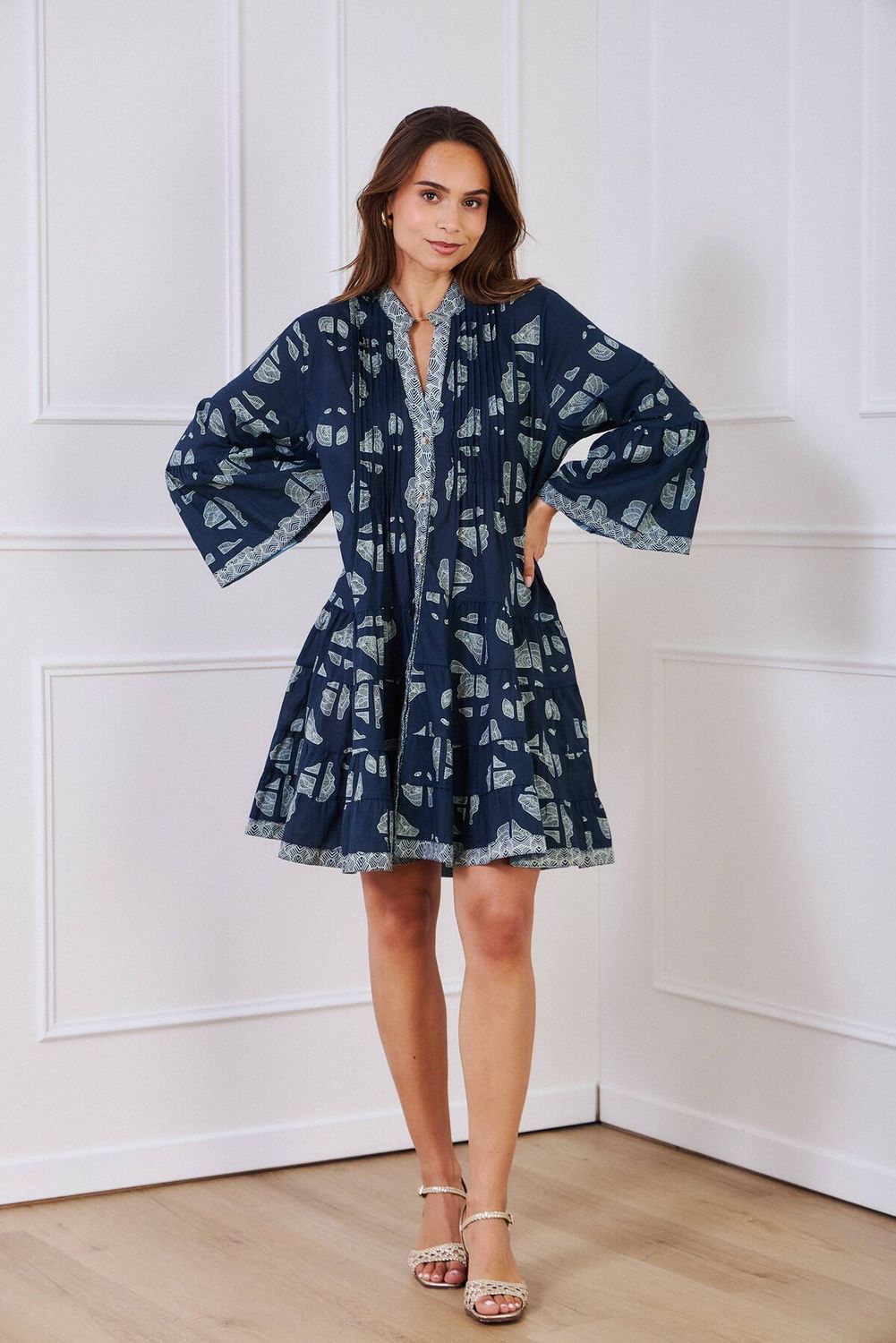 Shirt Dress in Cotton