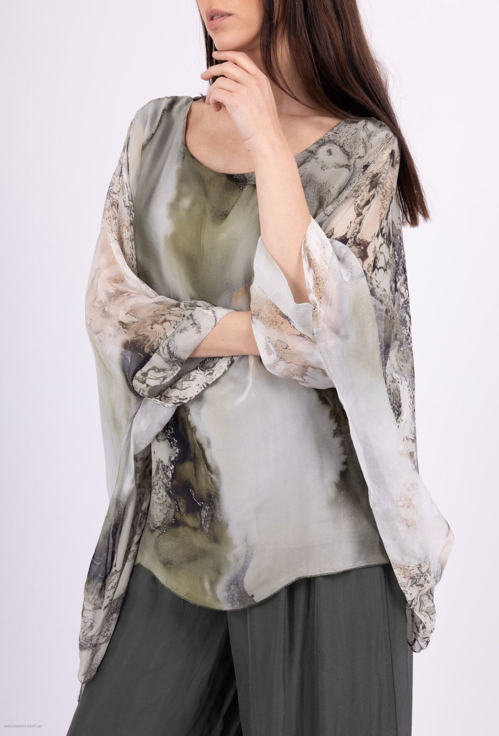 Silk Flowing Top