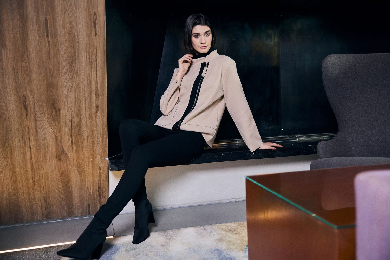 Size Zip Jacket