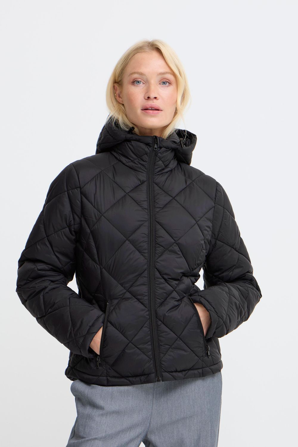 Slim Puffa with Hood