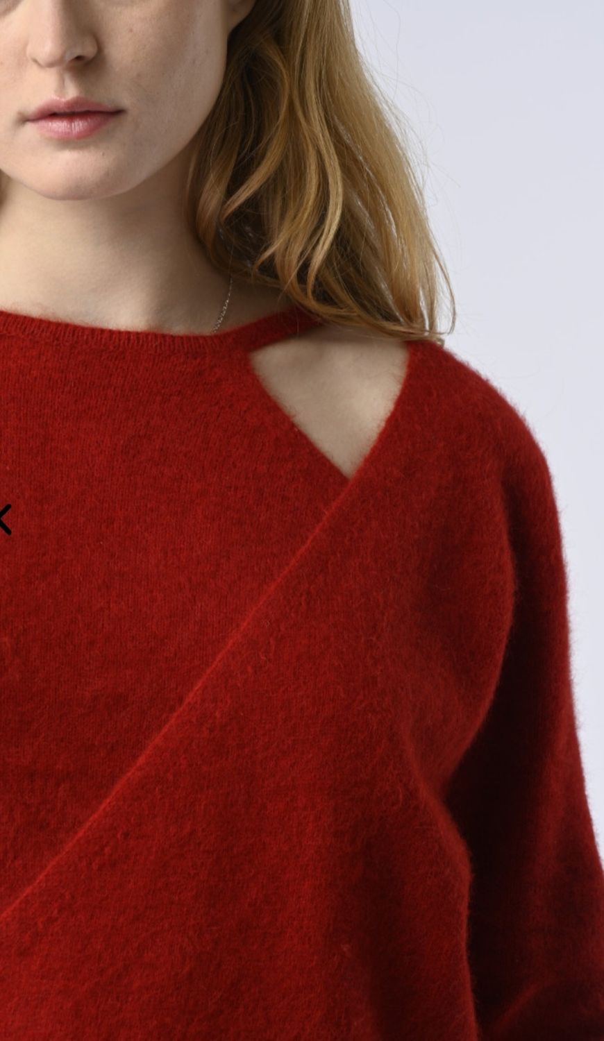Wrap Effect Sweater