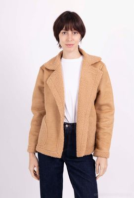 Faux Suede Jacket
