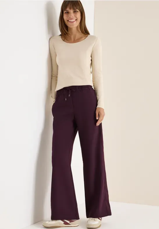 Wide Leg Trousers by Cecil