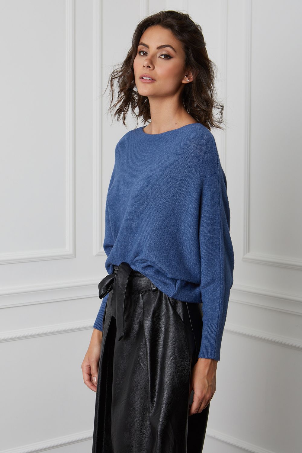 Cashmere Sweater in Blue