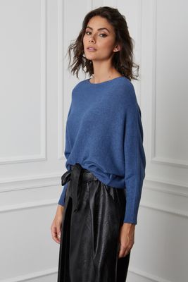 Cashmere Sweater in Blue