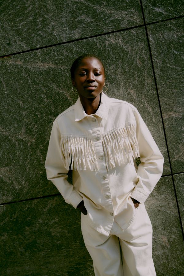 Jeans in Birch by b Young