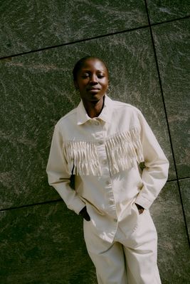 Jeans in Birch by b Young