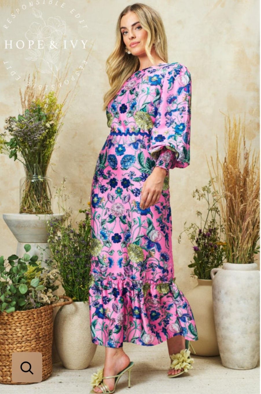 Maxi Dress with Bow Detail