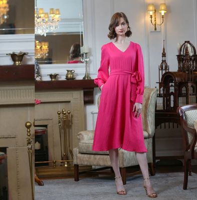 Fuchsia Pink Dress
