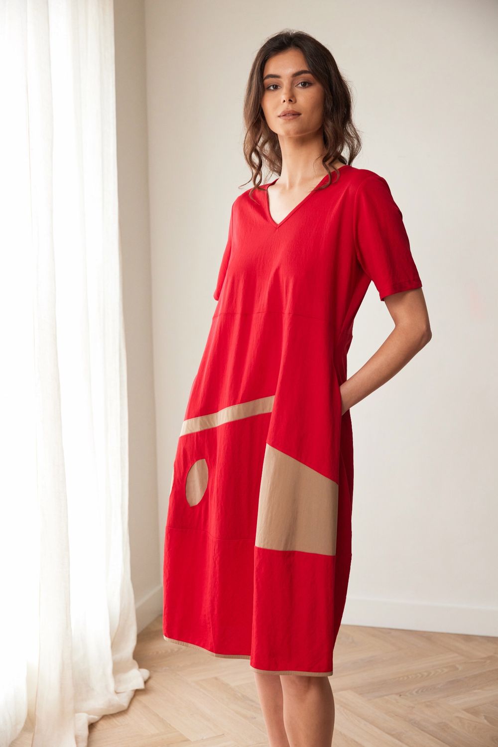 Two Tone Dress by Peruzzi