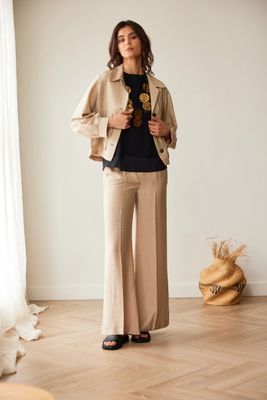 Lustre Linen Jacket