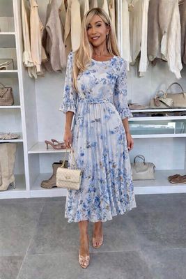 3/4 Sleeve Dress