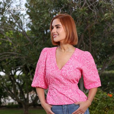 Puff Sleeve Blouse from Rant&amp;Rave