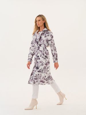 Monochrome Rain Jacket by Dolcezza