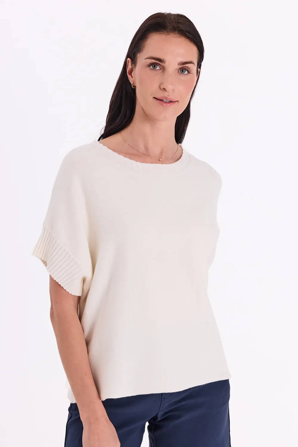Soft Knit with Short Sleeve