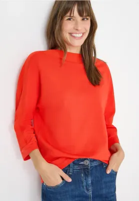 Casual top with Tape Sleeve Detail