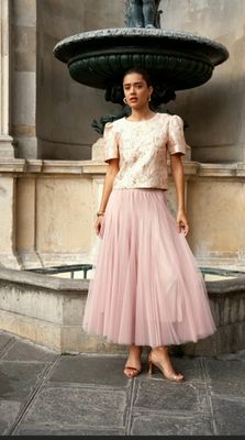 Tulle Skirt in Pink