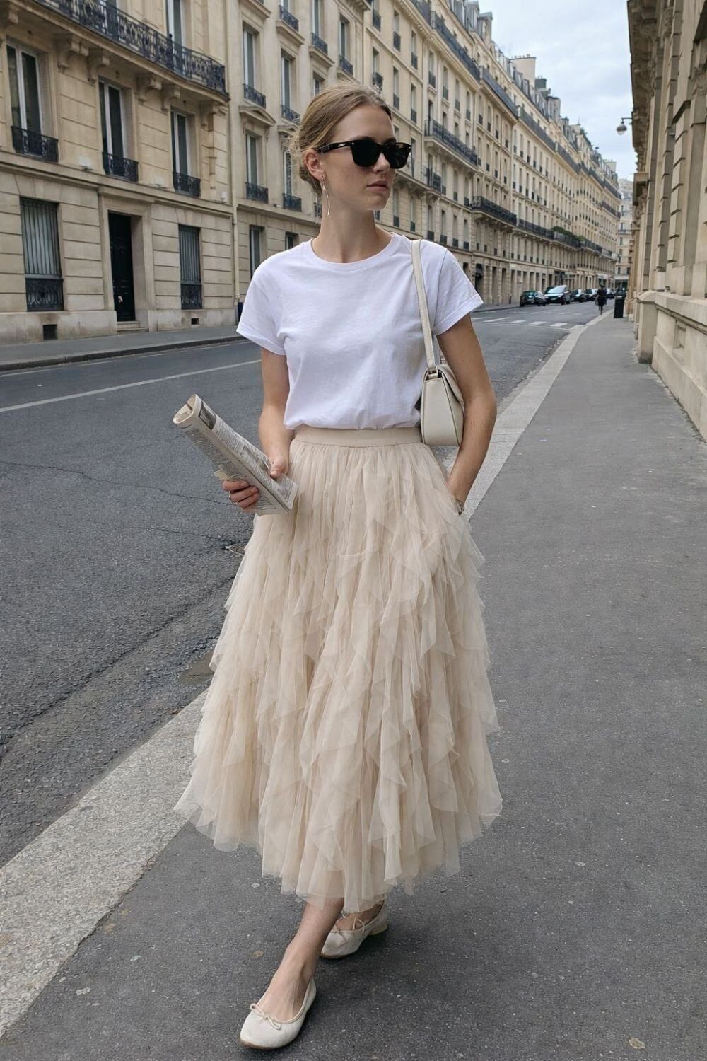 Layered Tulle Skirt