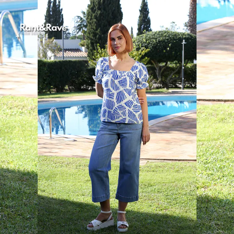 Wide Leg Crop Jean