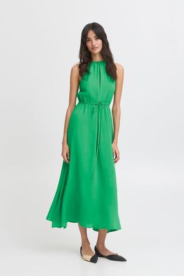 Maxi Dress in Jelly Bean Green