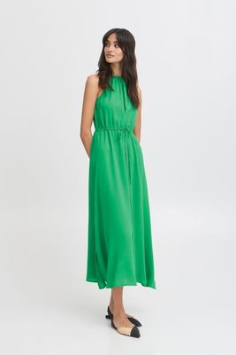 Maxi Dress in Jelly Bean Green
