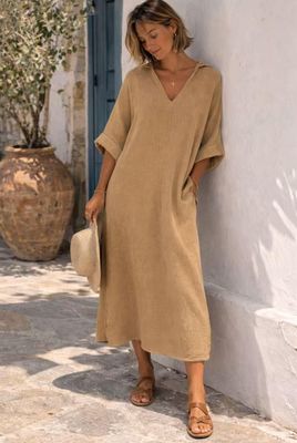 Long Cotton Dress