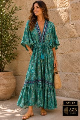 Silk Maxi Dress