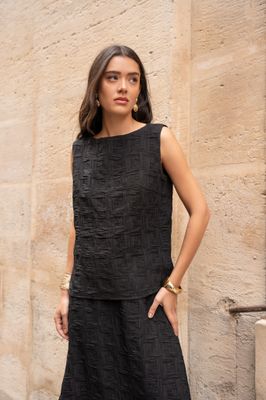Embossed Top