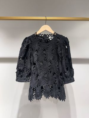 Lace Top Black