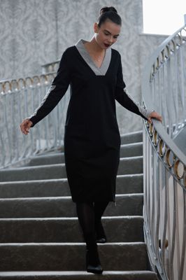 Two Tone Dress by Peruzzi