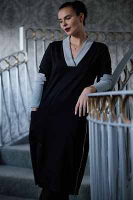 Two Tone Dress by Peruzzi