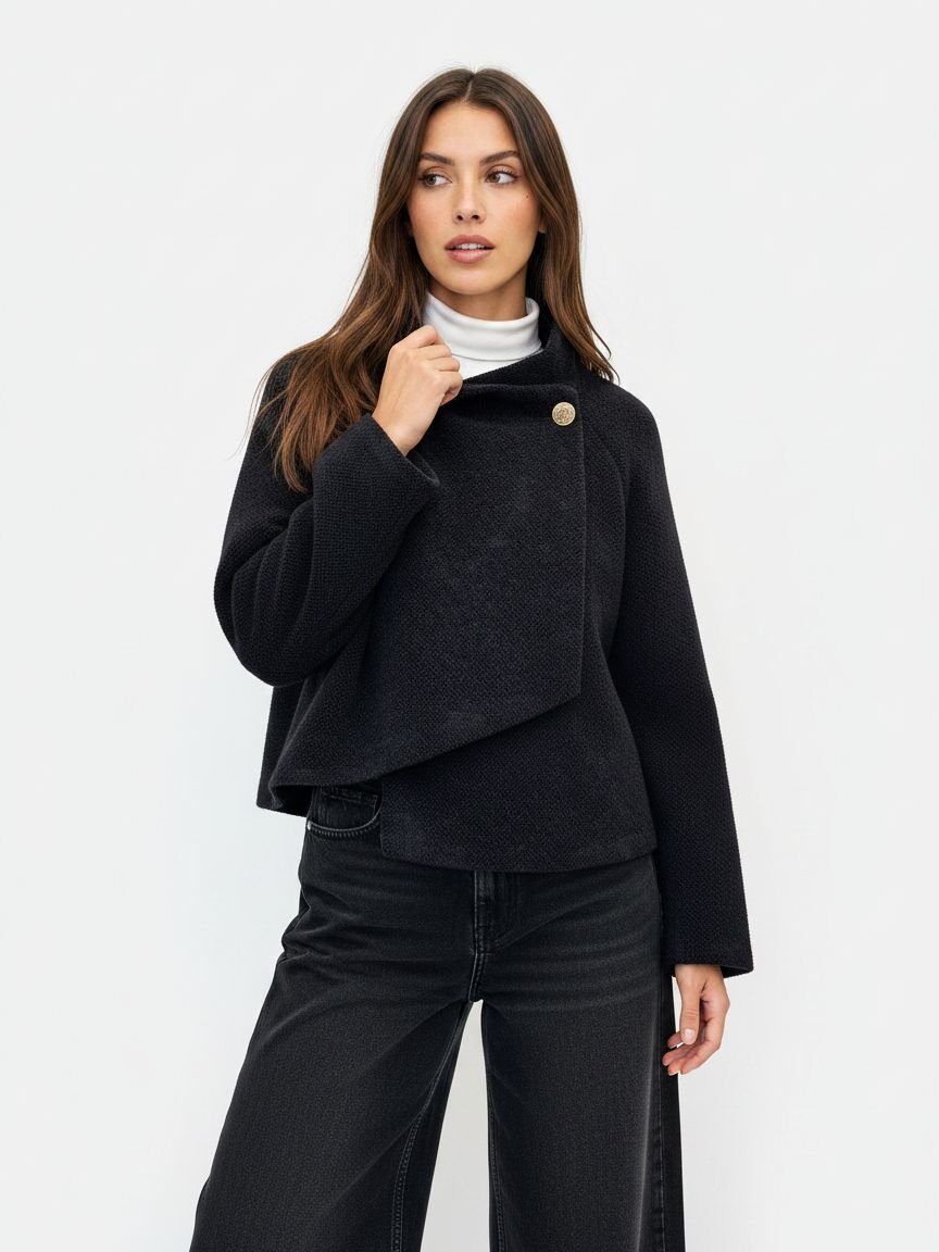 A Symmetric Jacket, Colour: Black