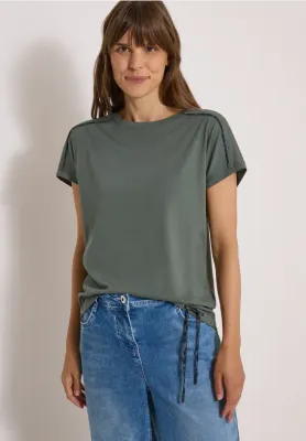 T-Shirt from Cecil in Green
