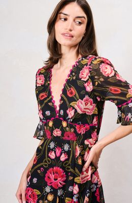Frill Sleeve Dress by Hope&amp;Ivy