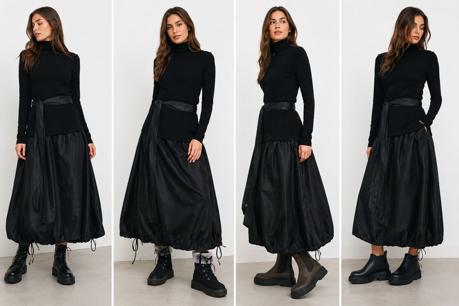 A Line Maxi Skirt