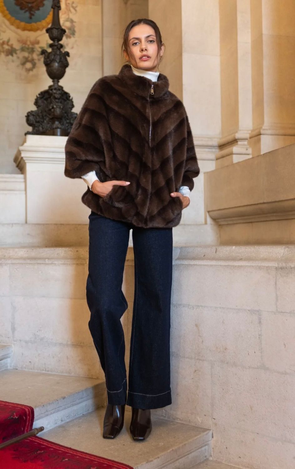 Faux Fur Jacket