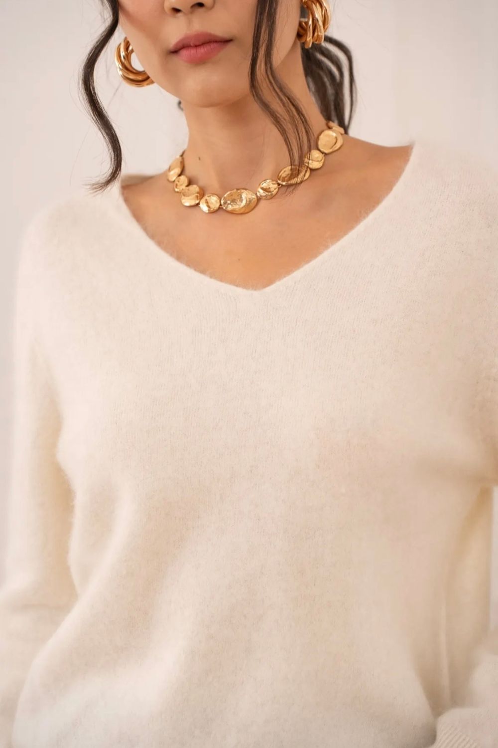 V Neck Knit