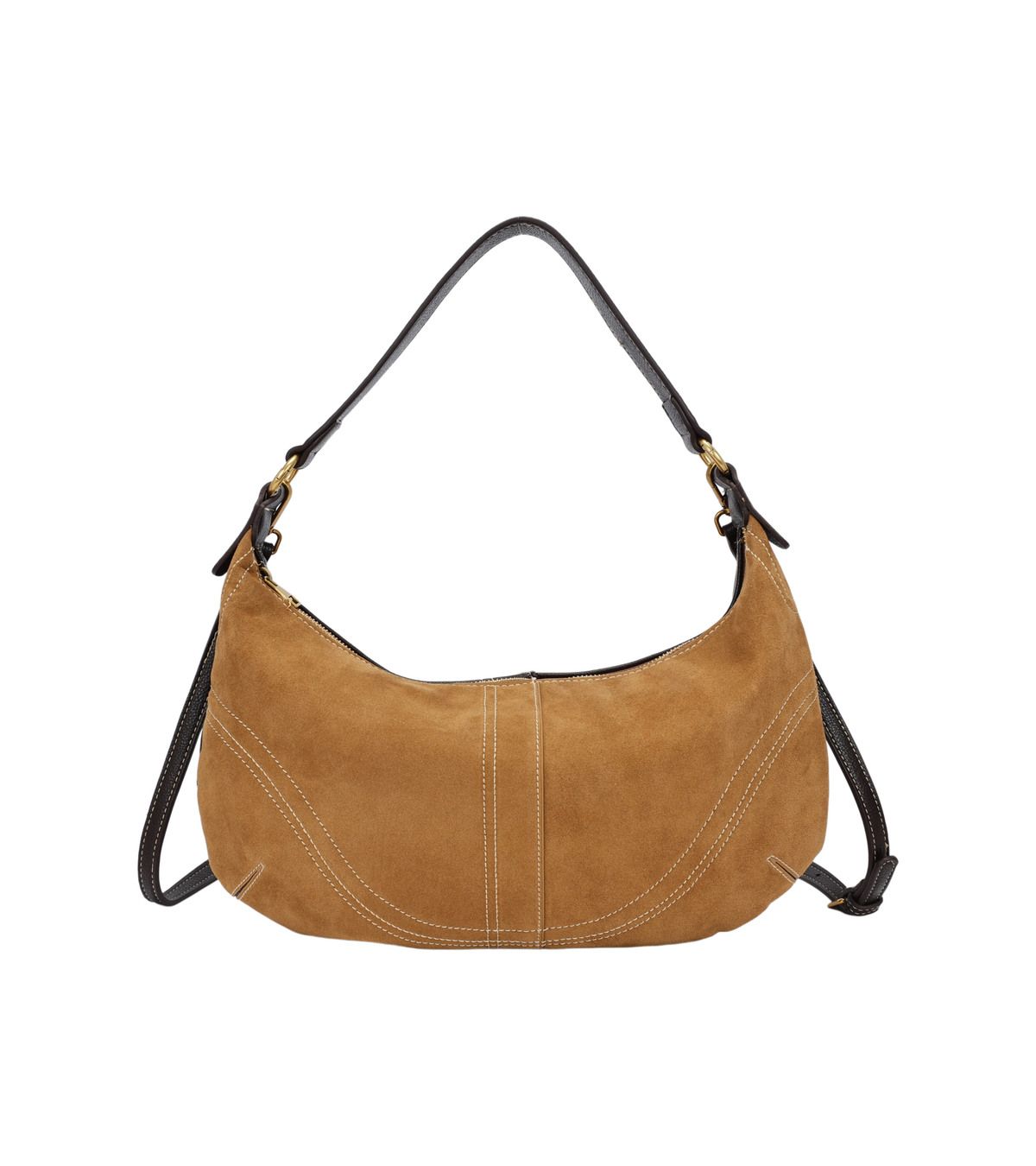 Hobo Handbag, Colour: Camel