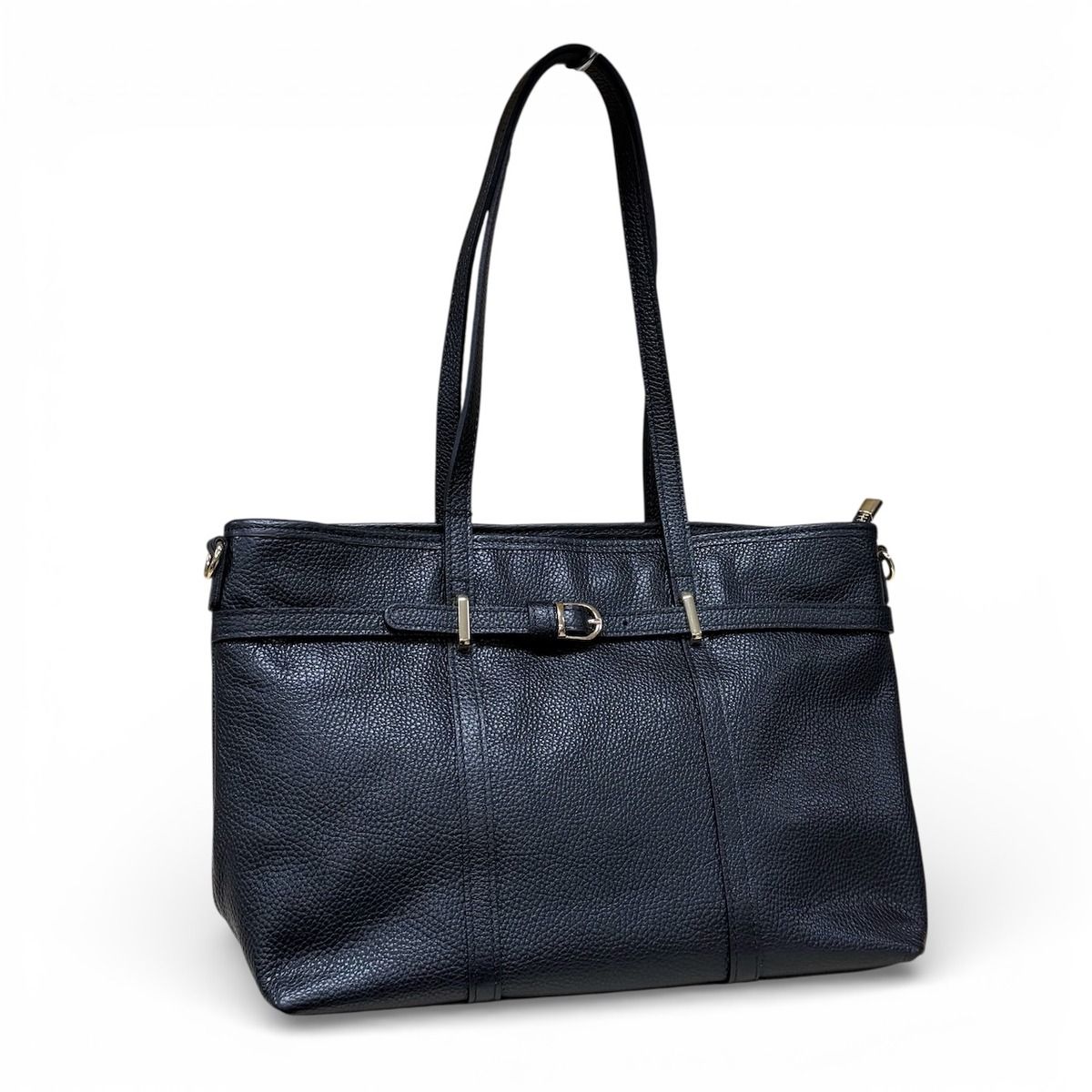 Leather Bag in Black, Colour: Black