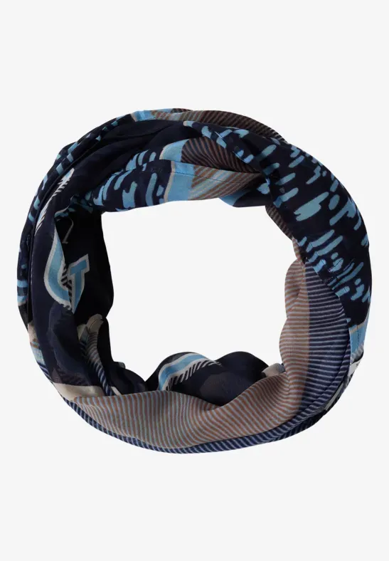 Loop in Navy Print