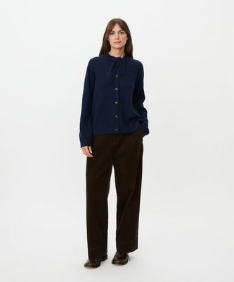 Tie Neck Cardi