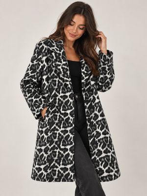 Leo Print Coat