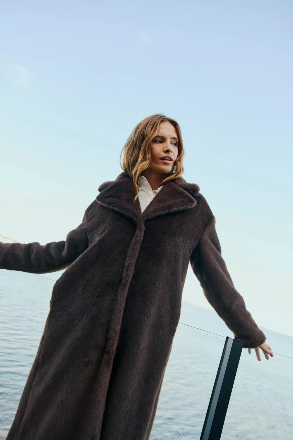 Faux Fur Coat